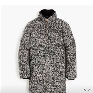 JCrew Boucle Coat